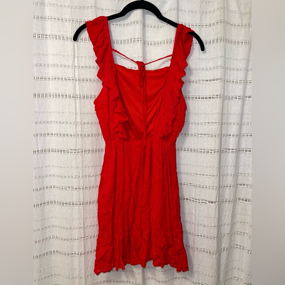 Red Backless Dress - Picture 2 of 2